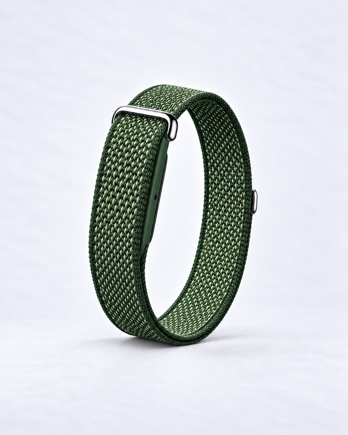 The Allowance band in Army Green nylon, compatible with Google Fitbit Air