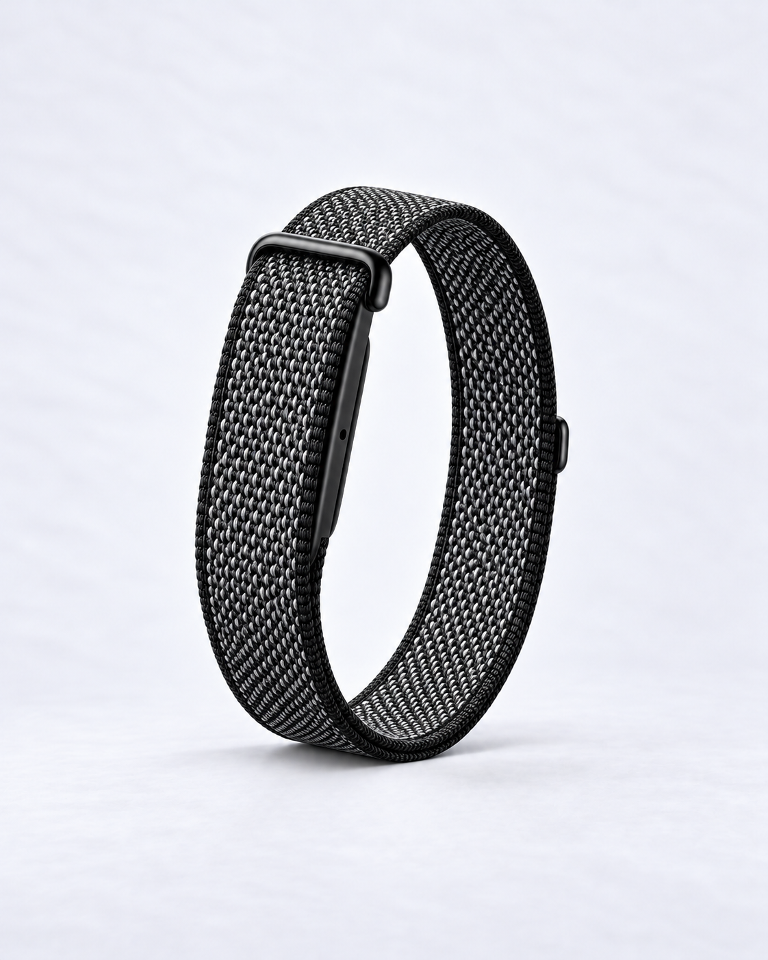 The Allowance band in Black nylon, compatible with Google Fitbit Air